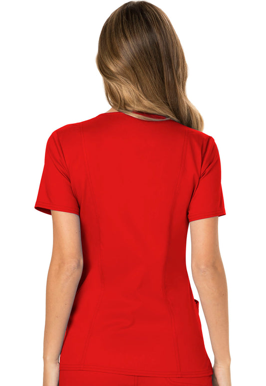 Women's 3 Pocket Mock Wrap Top (WW610)