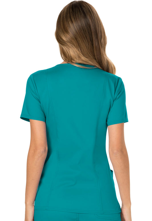 Women's 3 Pocket Mock Wrap Top (WW610)