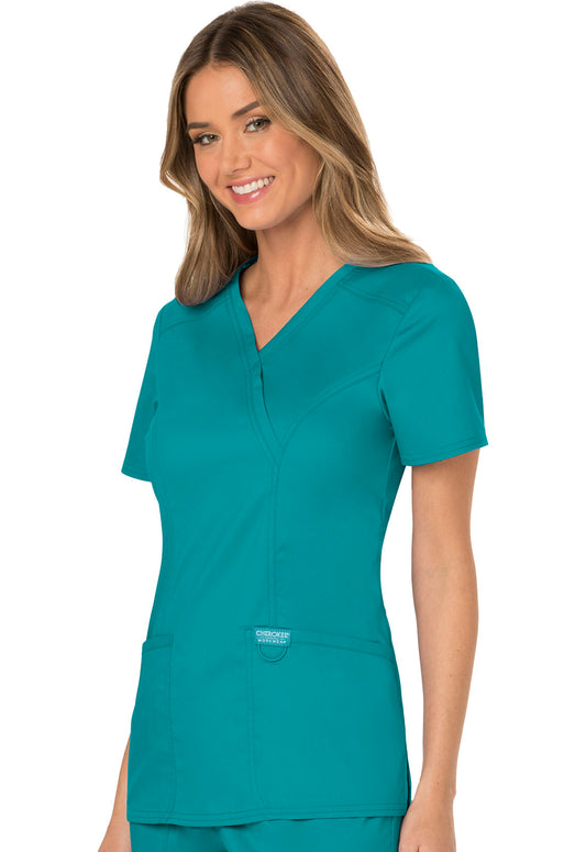 Women's Mock Wrap Top