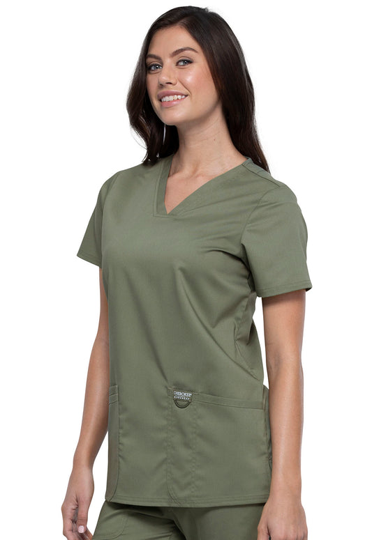 Women's 3-Pocket V-Neck Top