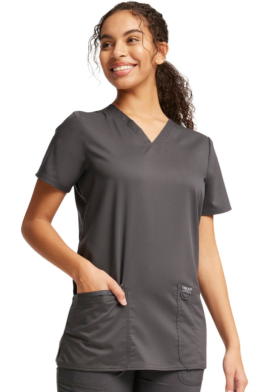 Women's 3 Pocket V-Neck Top (WW620)