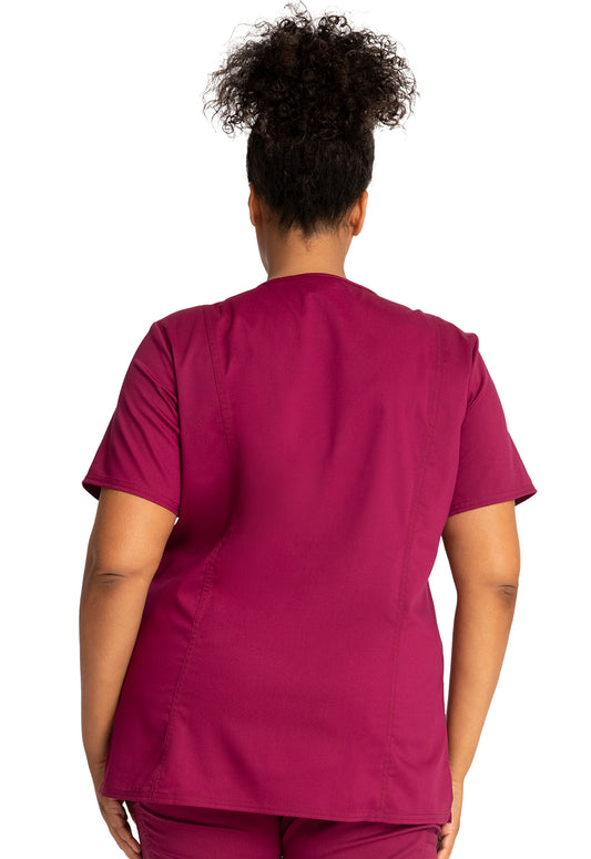 Women's 3-Pocket V-Neck Top (WW620)