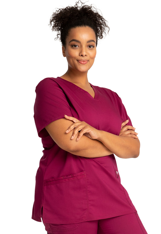 Women's 3-Pocket V-Neck Top WW620