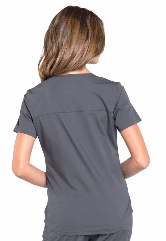 Women's 3-Pocket Ultra Soft V-Neck Top (WW665)