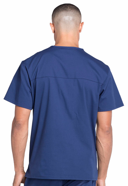 Men's 4-Pocket Ultra Soft V-Neck Top (WW695)