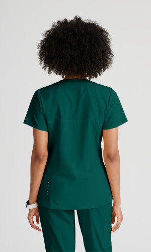 Women's Racer 4-Pocket V-Neck Top