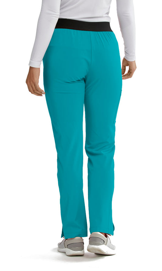 Women's Breeze 3-Pocket Mid-Rise Straight-Leg Pant Petite