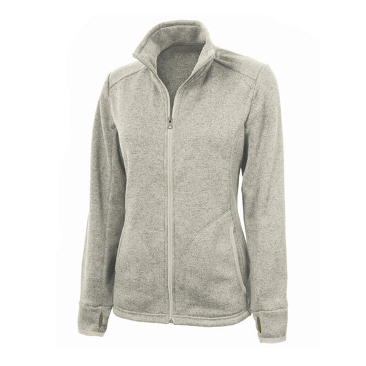 Women's Heathered Fleece Jacket