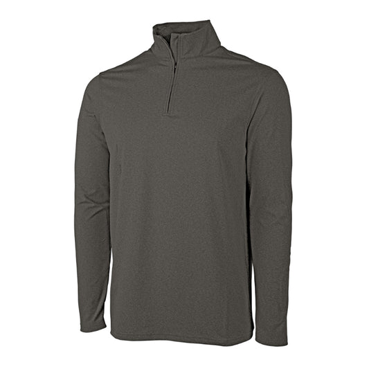 Men's Heathered Stretch Quarter Zip