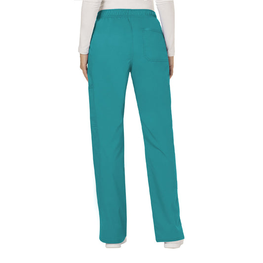 Women's Mid Rise Moderate Flare Drawstring Pant