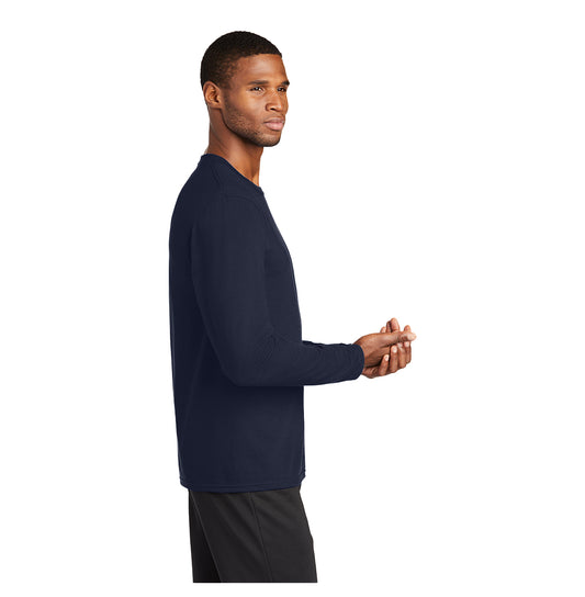 Unisex Long Sleeve Performance Blend Tee