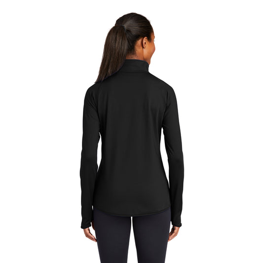 Ladies Sport-Wick® Stretch 1/4-Zip Pullover