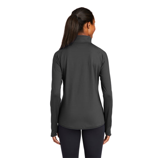 Ladies Sport-Wick® Stretch 1/4-Zip Pullover LST850