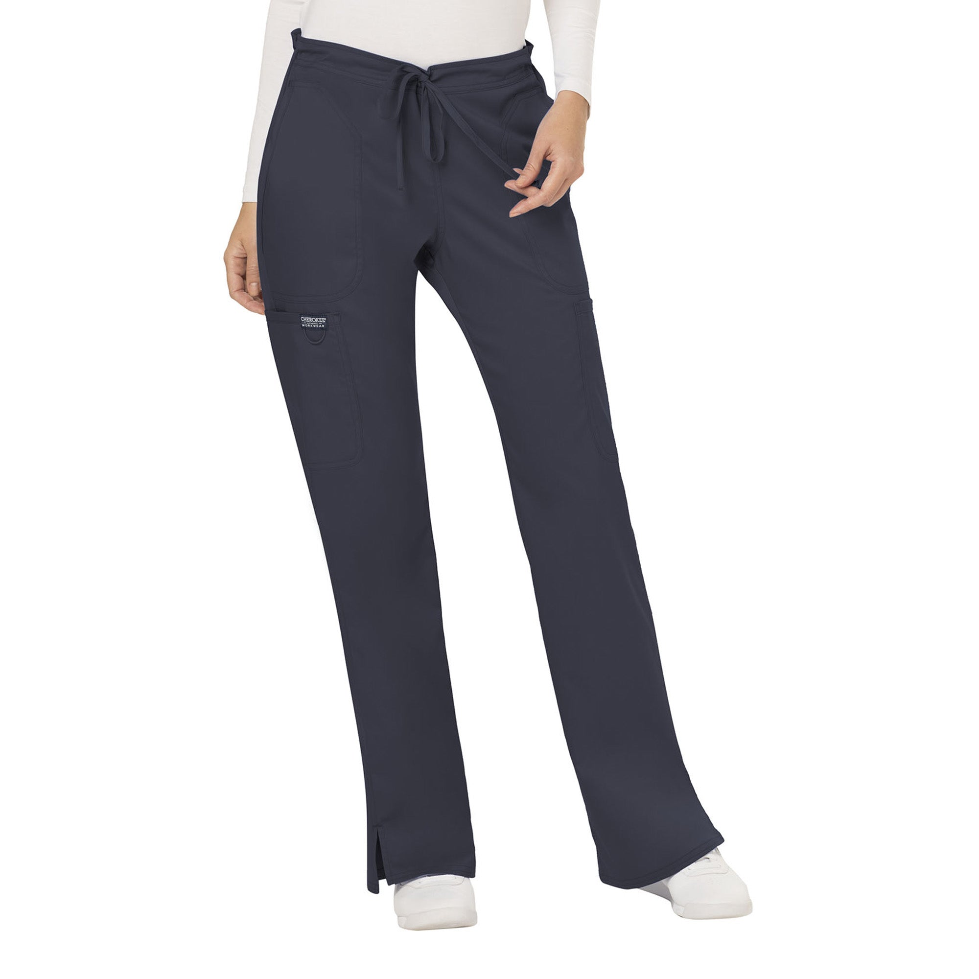 MAMC - Low-Waist Drawstring Flared Pants – American Retro Style main image 0