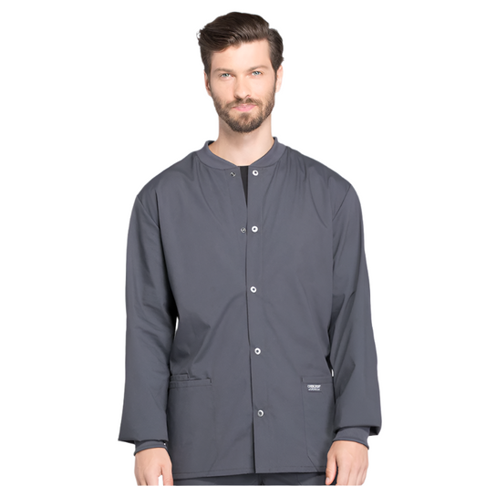 Unisex Ultra Soft 3-Pocket Snap-Front Jacket WW360