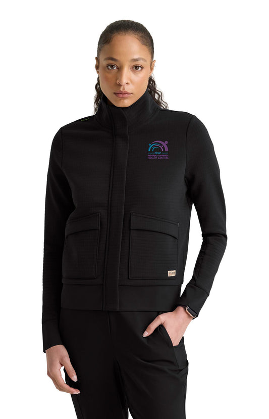 Women's Regina Waffle Fleece Jacket - GSSJ943