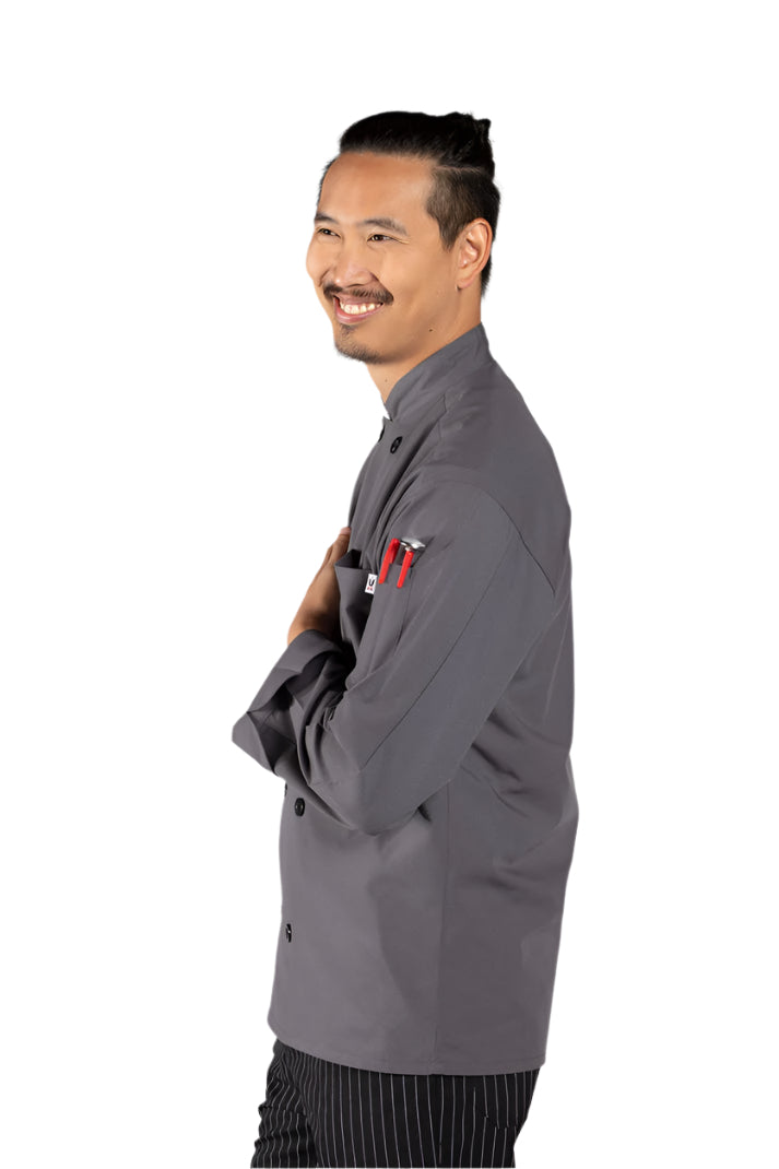 Vinal Tech Unisex Classic Poplin Chef Coat