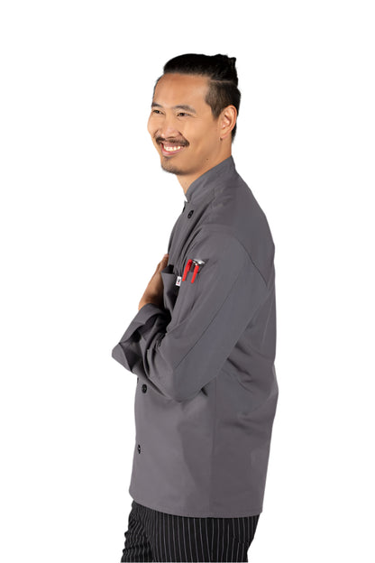 Vinal Tech Unisex Classic Poplin Chef Coat