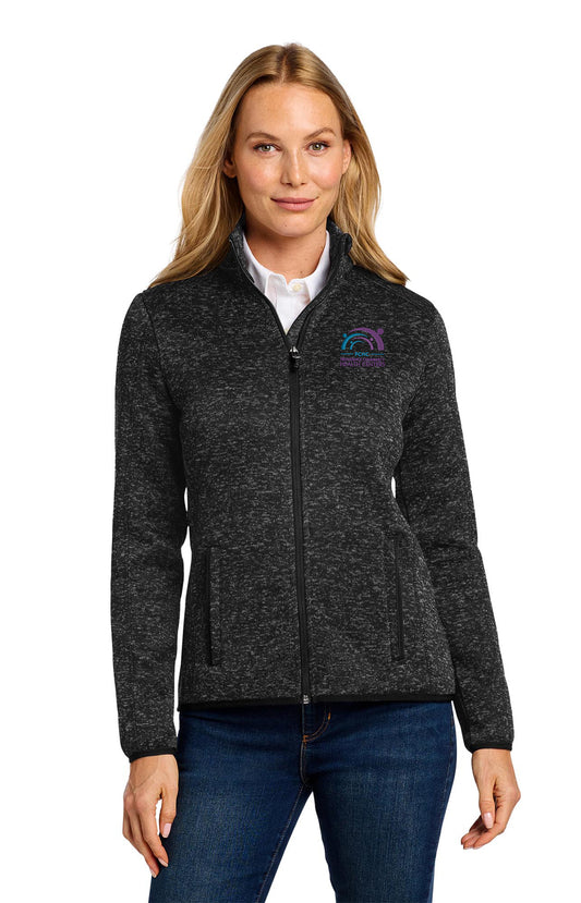 Women's Sweater Fleece Jacket - L232