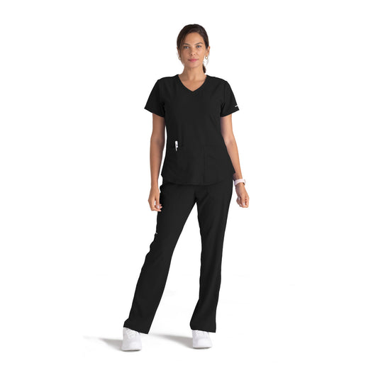 Women's Breeze 3-Pocket Curved V-Neck Top
