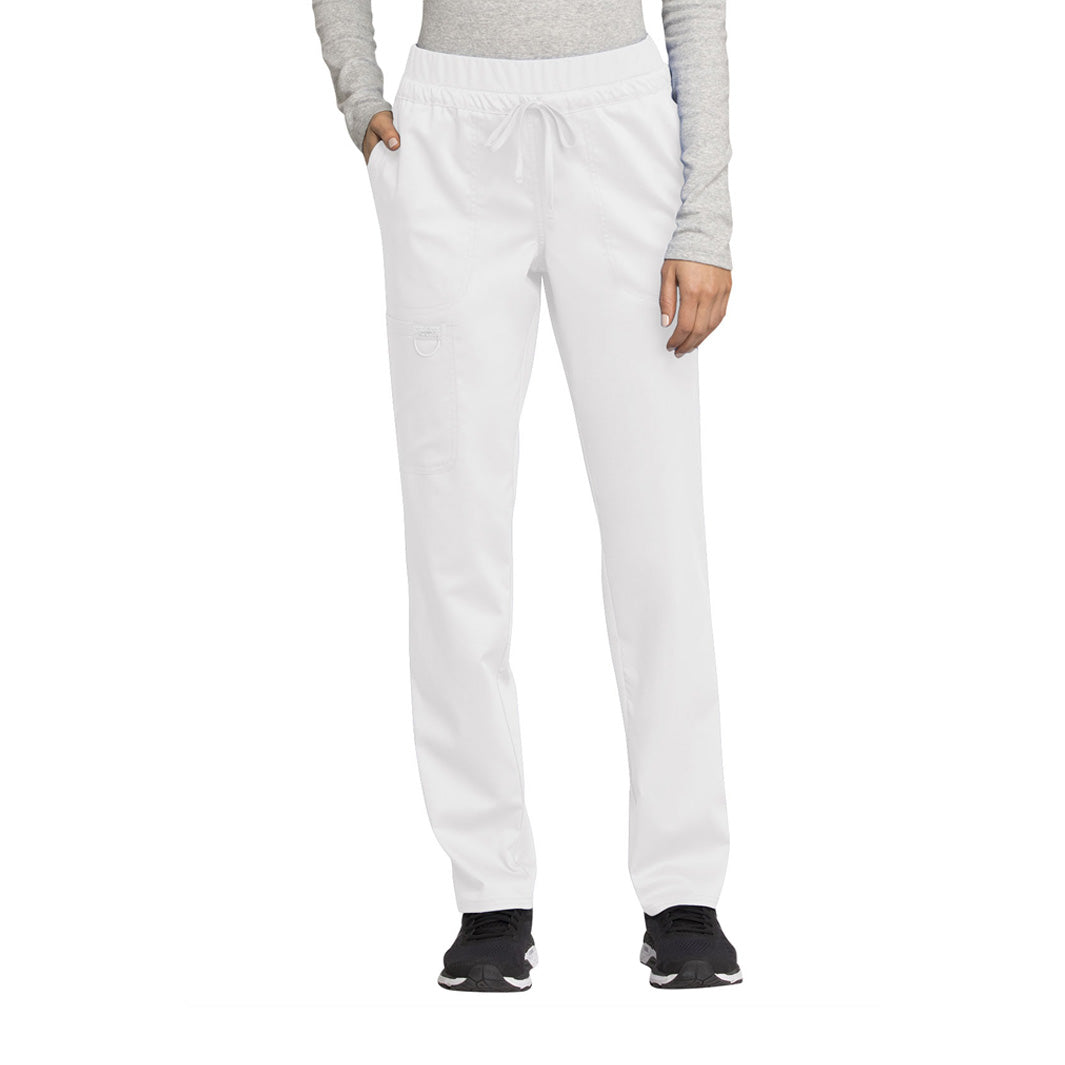 Women's Mid Rise Tapered Leg Drawstring Pant
