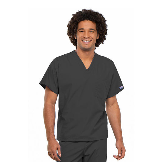 Unisex 1 Pocket V-Neck Tunic