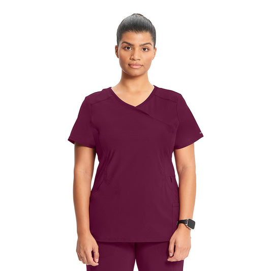 Women's 4-Pocket Mock Wrap Top