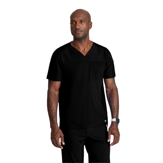 Men's Velocity 2 Pocket Ribbed V-Neck Top