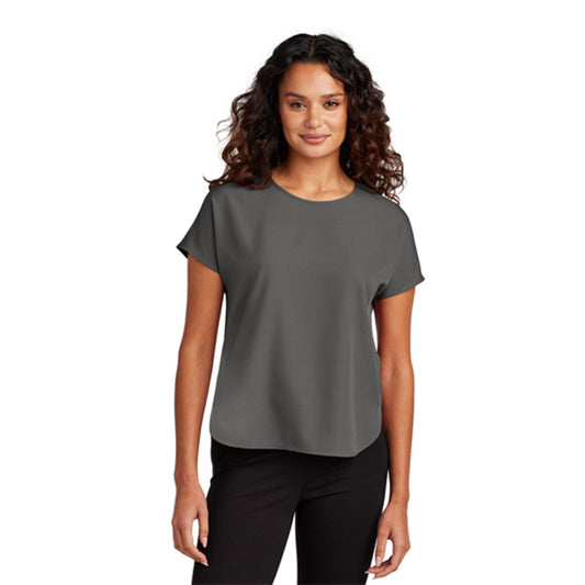 Women's Stretch Crepe Crew