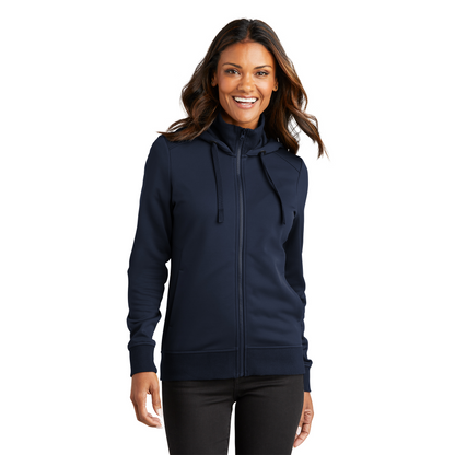 Port Authority® Women's Smooth Fleece Hooded Jacket L814