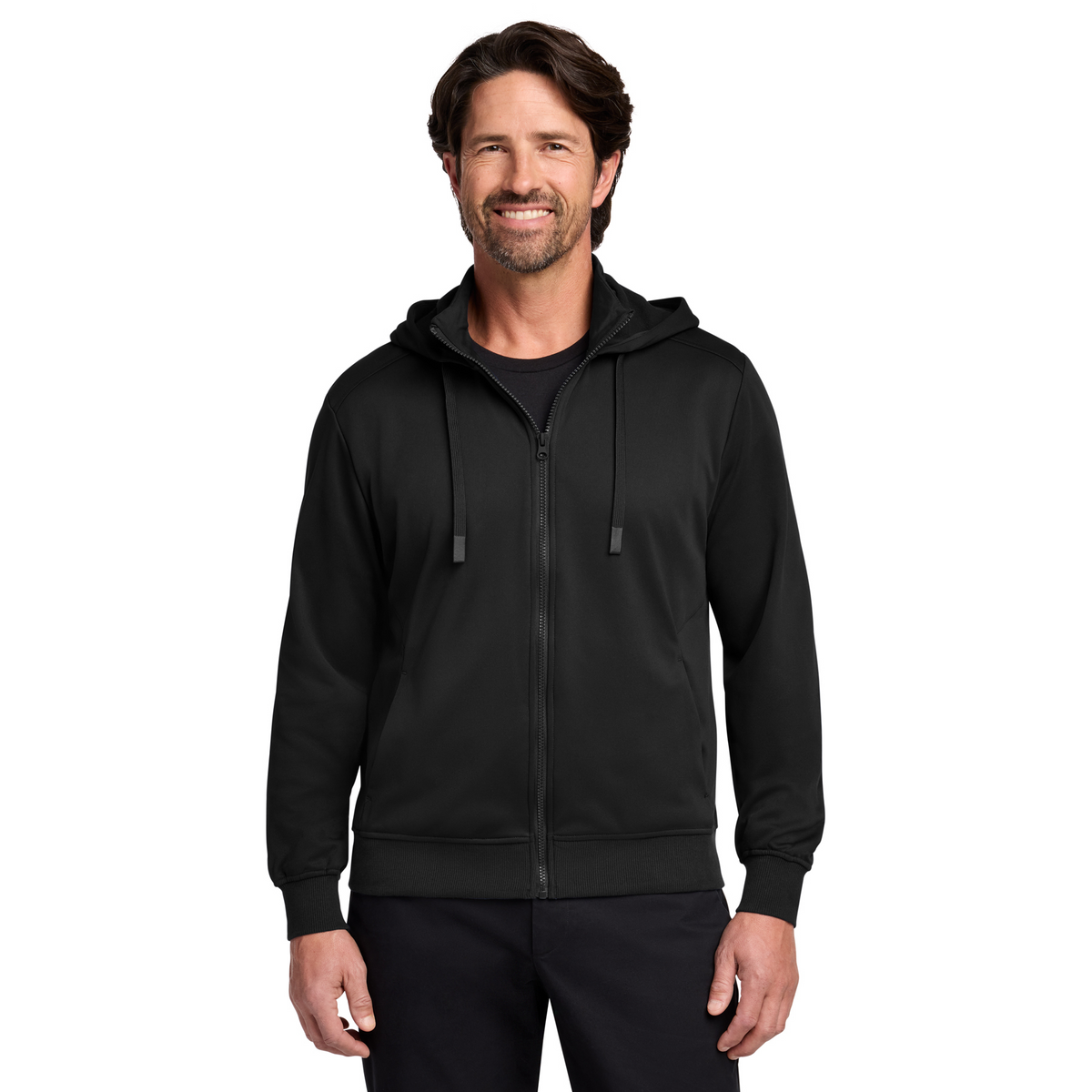 Port Authority® Smooth Fleece Hooded Jacket F814