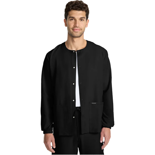 Unisex Snap Front Warm Up Jacket CK393A