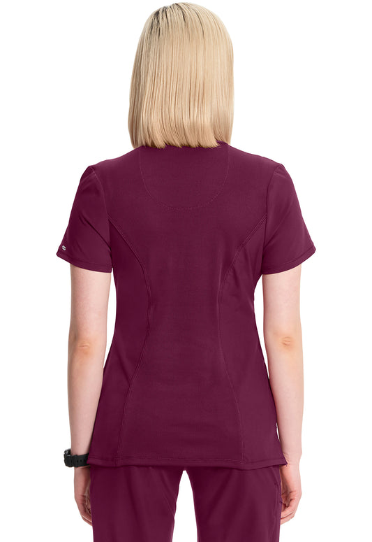 Women's 3-Pocket Round Neck Top