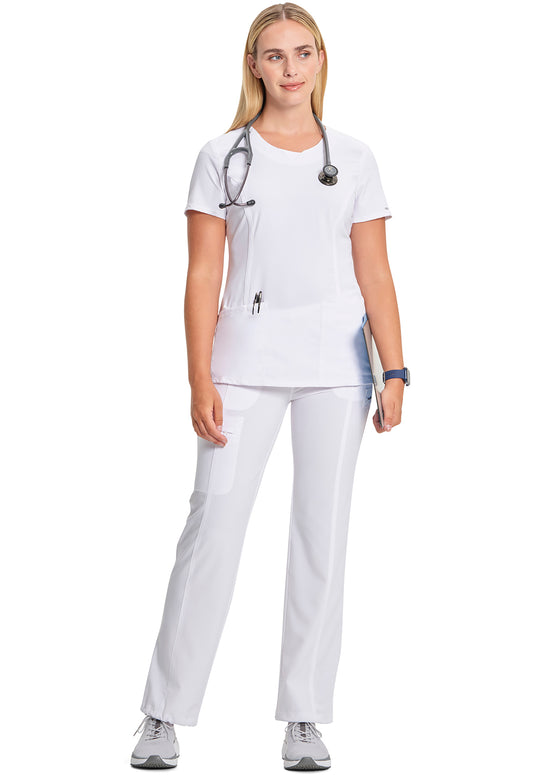 Women's 3-Pocket Round Neck Top