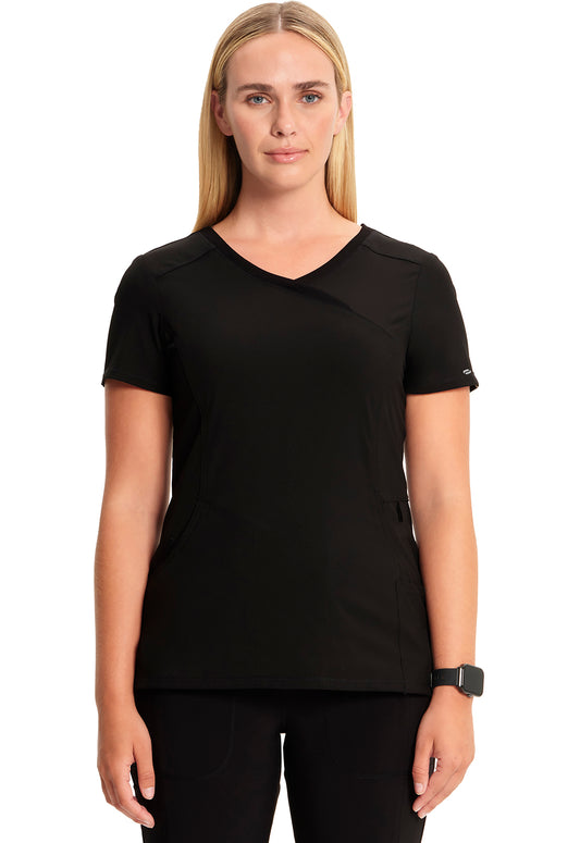 Women's Mock Wrap Top (2625A)