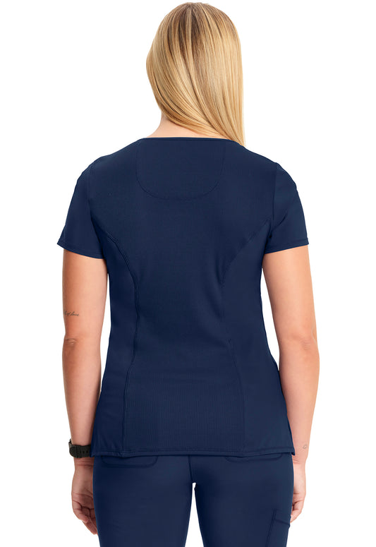 Women's 4-Pocket Mock Wrap Top (2625A)