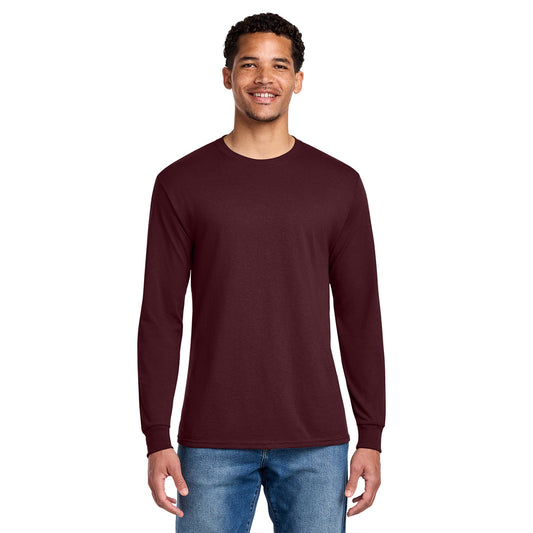 Men's Dri-Power® 50/50 Cotton/Poly Long Sleeve T-Shirt
