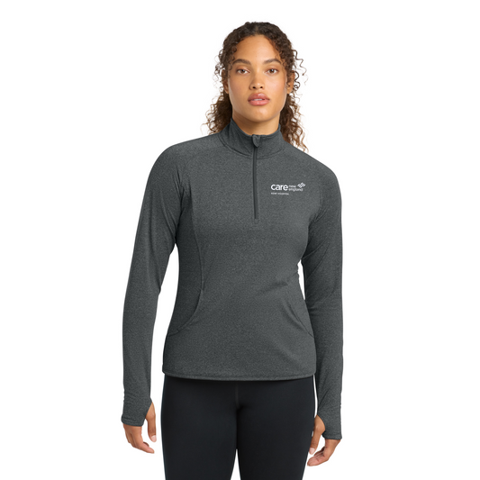 Ladies Sport-Wick® Stretch 1/4-Zip Pullover