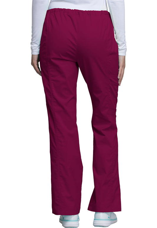Mid Rise Drawstring Cargo Pant
