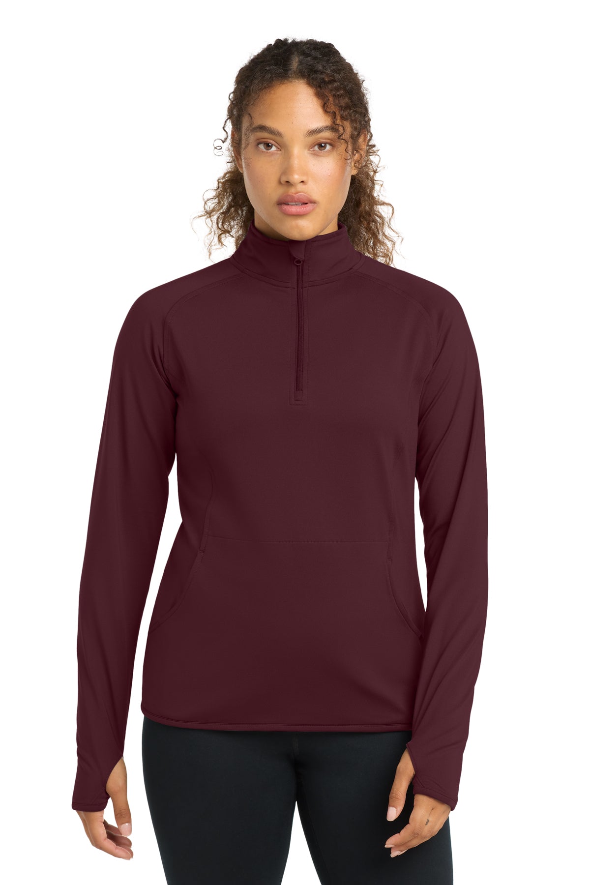 LST850 Ladies Sport-Wick® Stretch 1/4-Zip Pullover