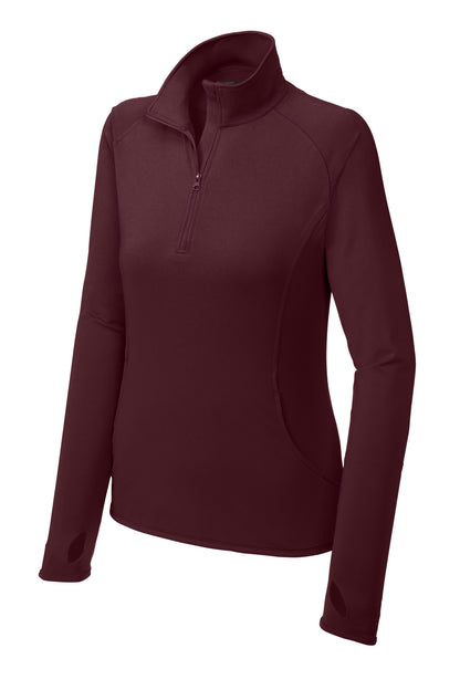 LST850 Ladies Sport-Wick® Stretch 1/4-Zip Pullover