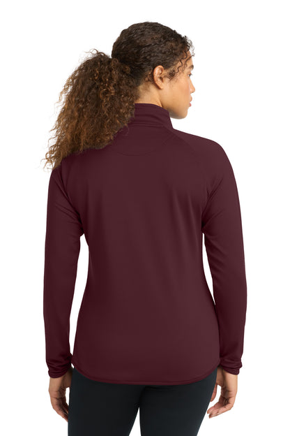 LST850 Ladies Sport-Wick® Stretch 1/4-Zip Pullover