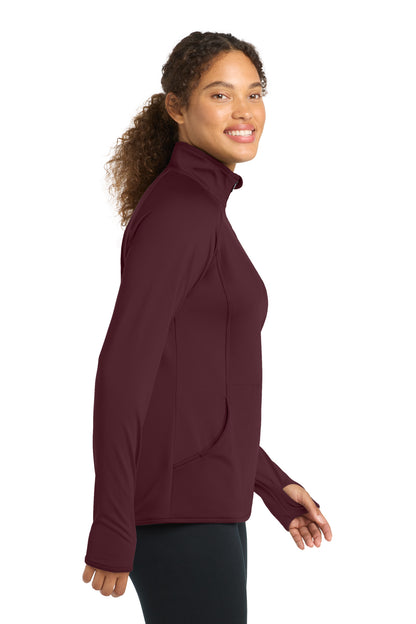 LST850 Ladies Sport-Wick® Stretch 1/4-Zip Pullover