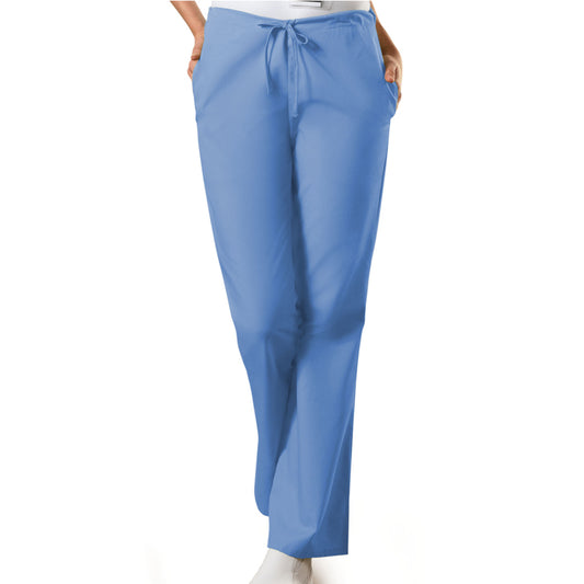 Women's Natural Rise Flare Leg Drawstring Pant 4101
