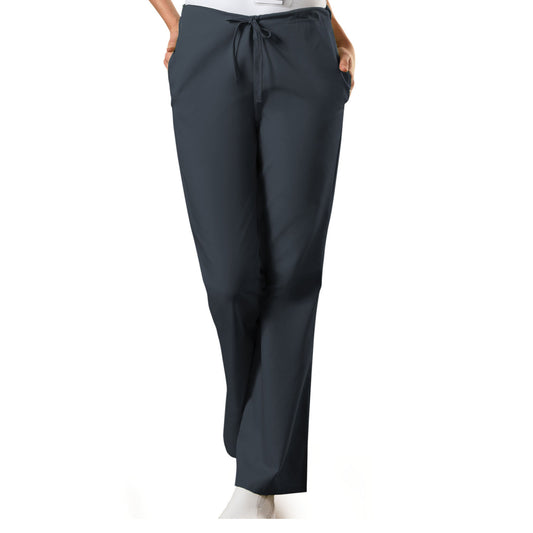 Women's Natural Rise Flare Leg Drawstring Pant 4101