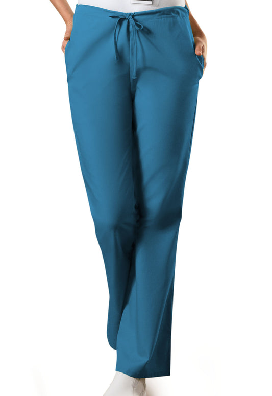 Natural Rise Flare Leg Drawstring Pant (4101)