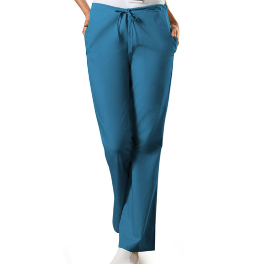 Natural Rise Flare Leg Drawstring Pant (4101)
