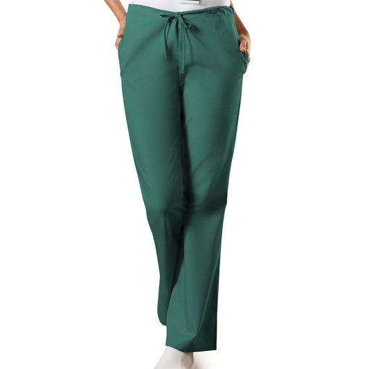 Women's Natural Rise Flare Leg Drawstring Pant