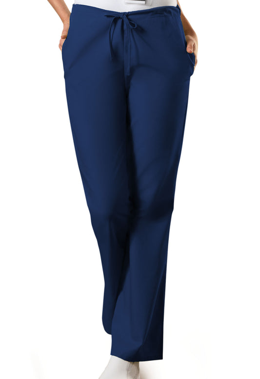 Natural Rise Flare Leg Drawstring Pant (4101)