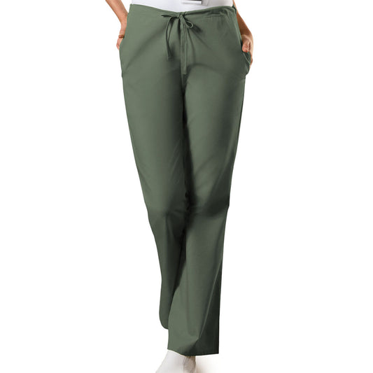 Women's Natural Rise Flare Leg Drawstring Pant 4101
